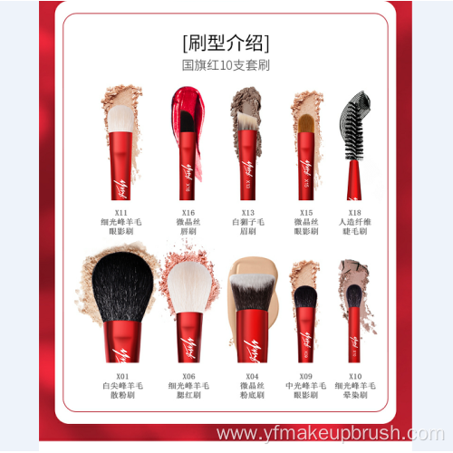 makeup brush animal hair makeup brush set